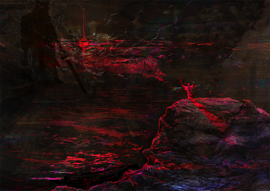 Mist of Avalon - Illustration pour un fanzine du collectif  The Uzine